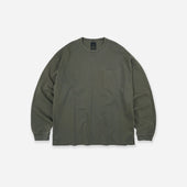 PIGMENT POCKET LS T-SHIRT - OLIVE