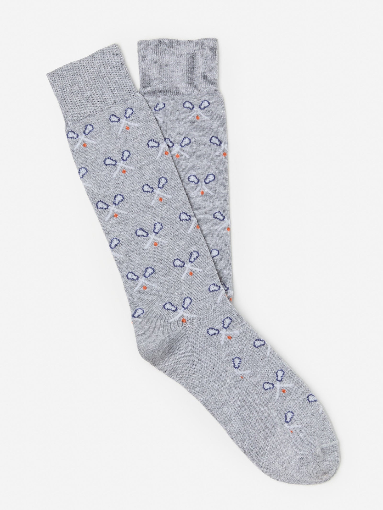 Heather Gray Lacrosse Sticks Socks Men S Socks J Mclaughlin