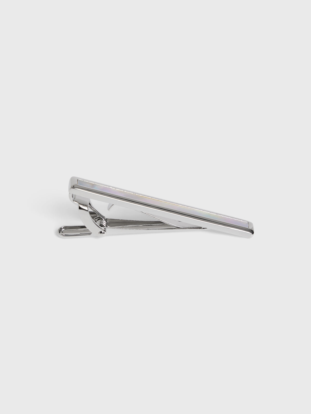 Pince Cravate Avec Insert Nacre