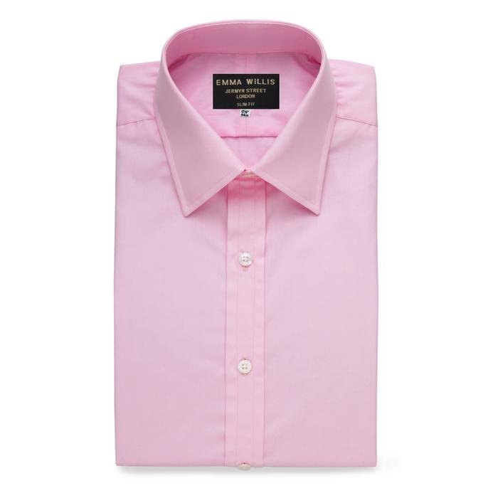 Pink Authentic Sea Island Cotton Shirt
