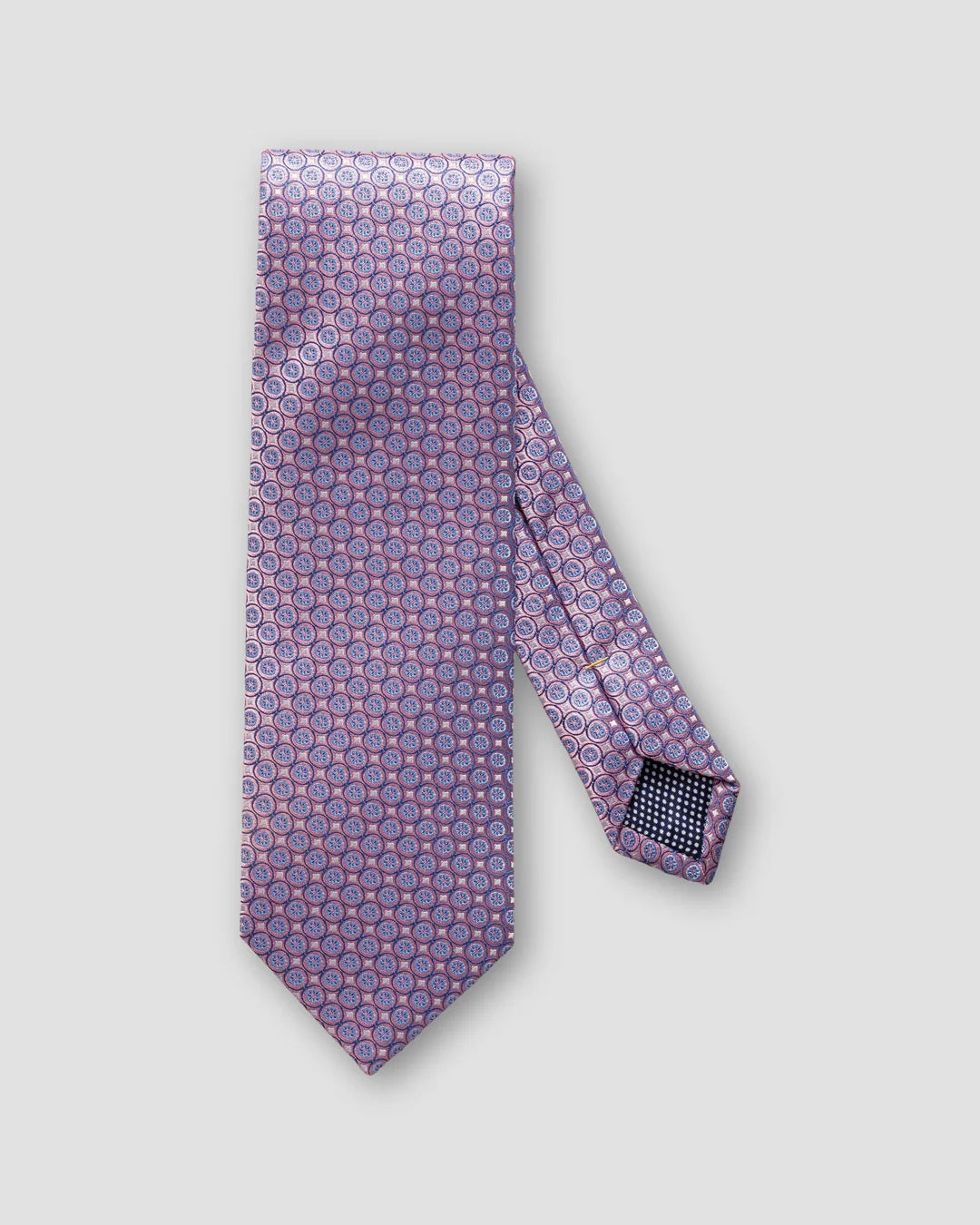 Pink Dotted Silk Tie Eton