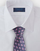 Pink Floating Paisley Silk Tie