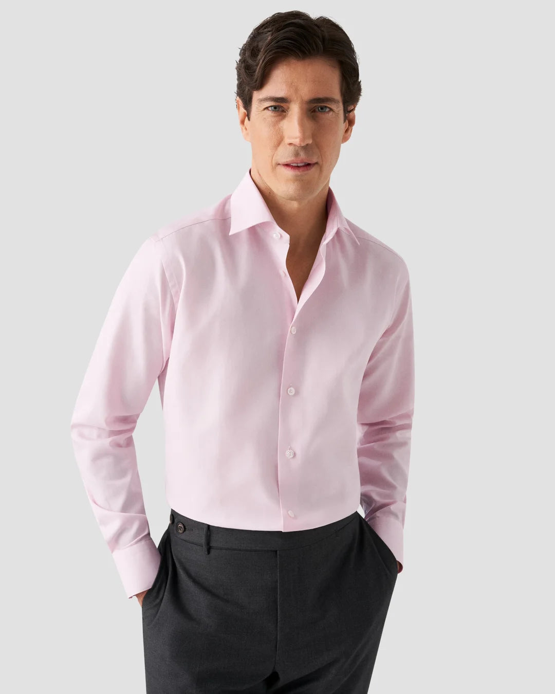 Pink Giza 45 Shirt Eton