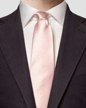 Pin Dot Jacquard Silk Tie