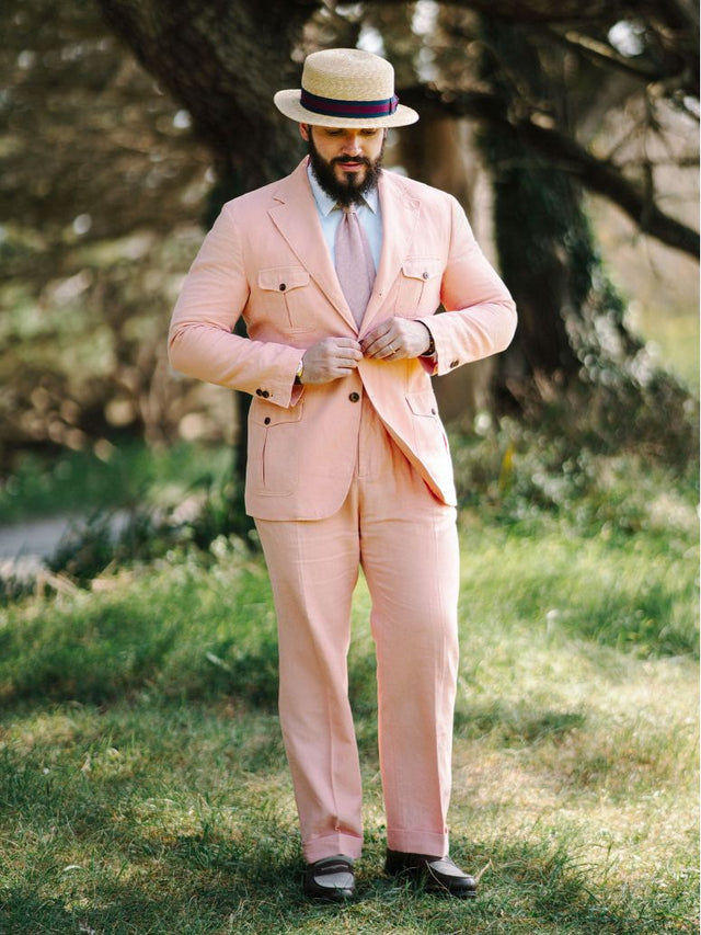 Pink safari jacket - Litha