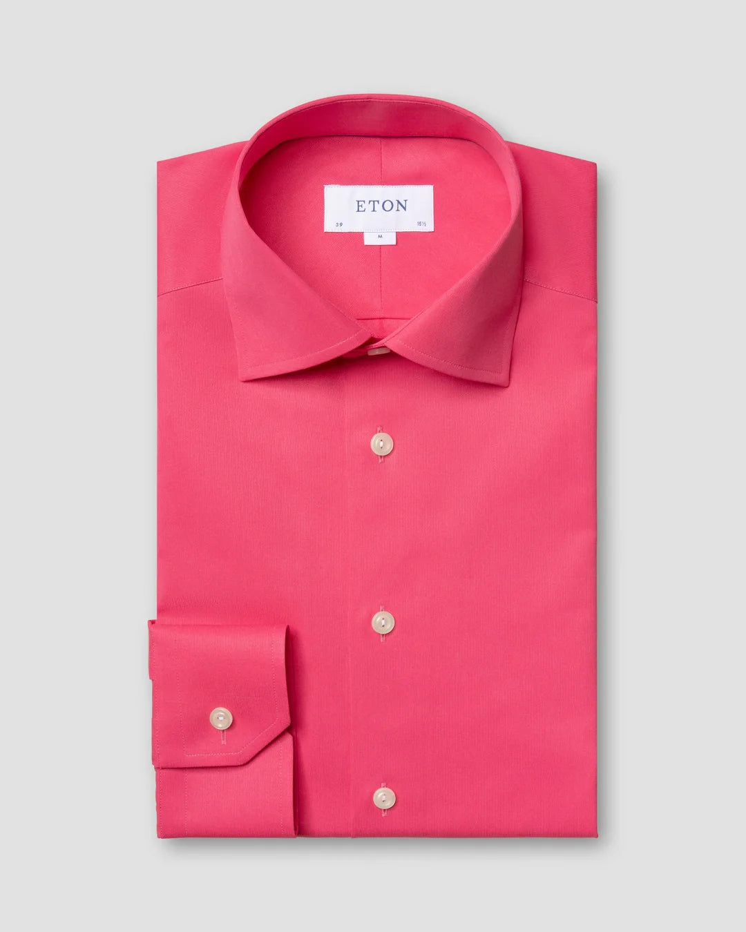 Pink Satin Shirt Eton