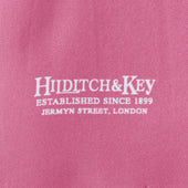 Pink White Spot Silk Tubular Scarf