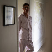 Exclusive Budd Stripe Pyjamas in Pink