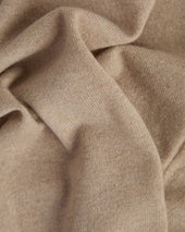 Beige V Neck Cashmere Sweater