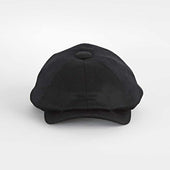 Black Cashmere Gatsby Cap