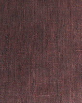 Claret Linen Flat Cap