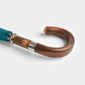 Plain Blue Golf Umbrella