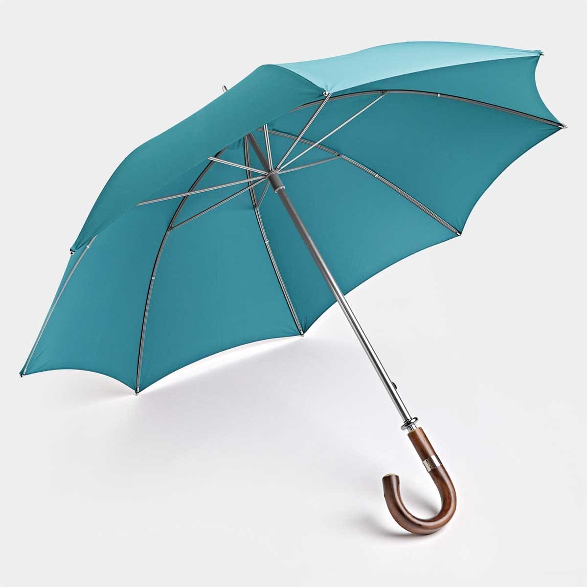 Plain Blue Golf Umbrella