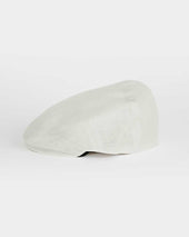 Linen Flat Cap