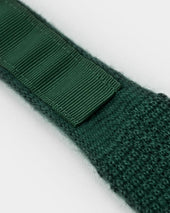 Plain Dark Knitted Cashmere Tie