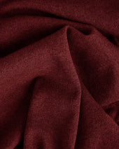 Dark Red V Neck Cashmere Sweater