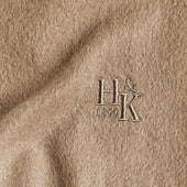 Plain Narrow Width Pure Cashmere Scarf
