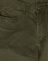 Green Cotton Jeans