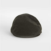 Plain Green Loden Flat Cap