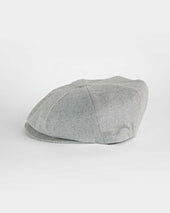 Grey Oxford Gatsby Cap