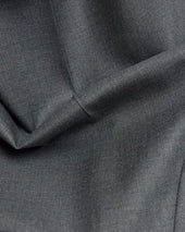 Grey Pure Wool Trousers