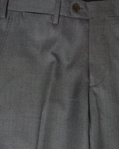 Grey Pure Wool Trousers