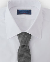 Plain Lavagna Knitted Cashmere Tie