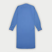 Plain Cotton Nightshirt With Red Piping
