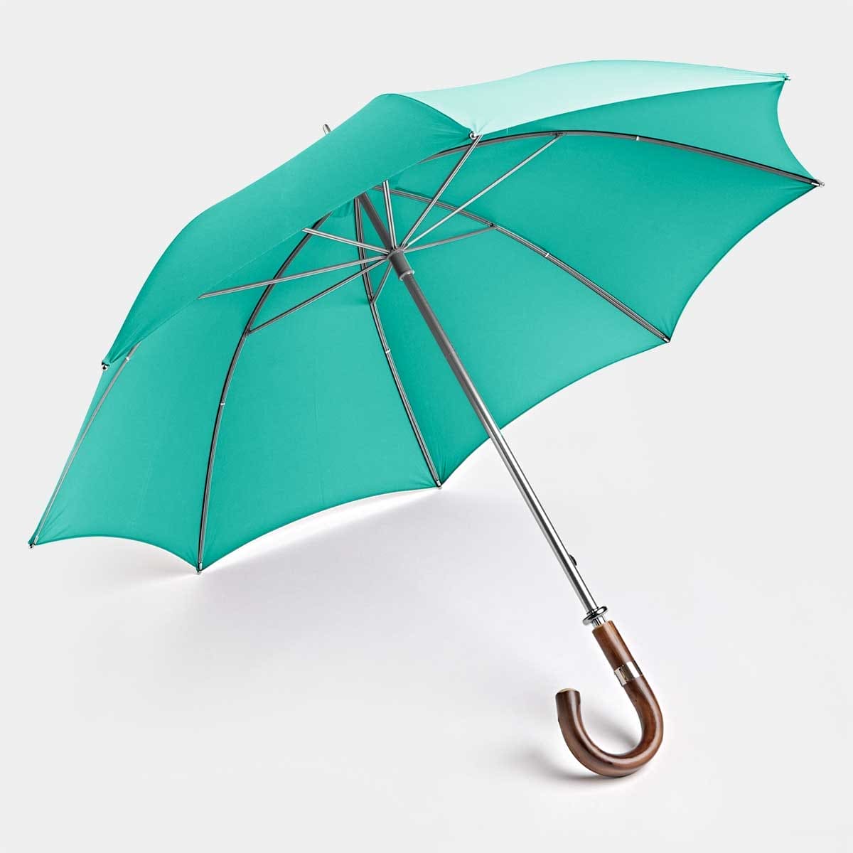 Plain Green Golf Umbrella