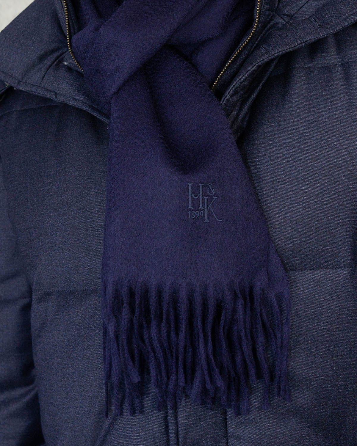 Plain 100 Cashmere Scarf