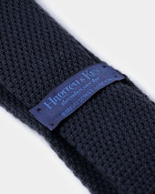 Plain Knitted Cashmere Tie