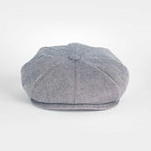 Navy Oxford Gatsby Cap