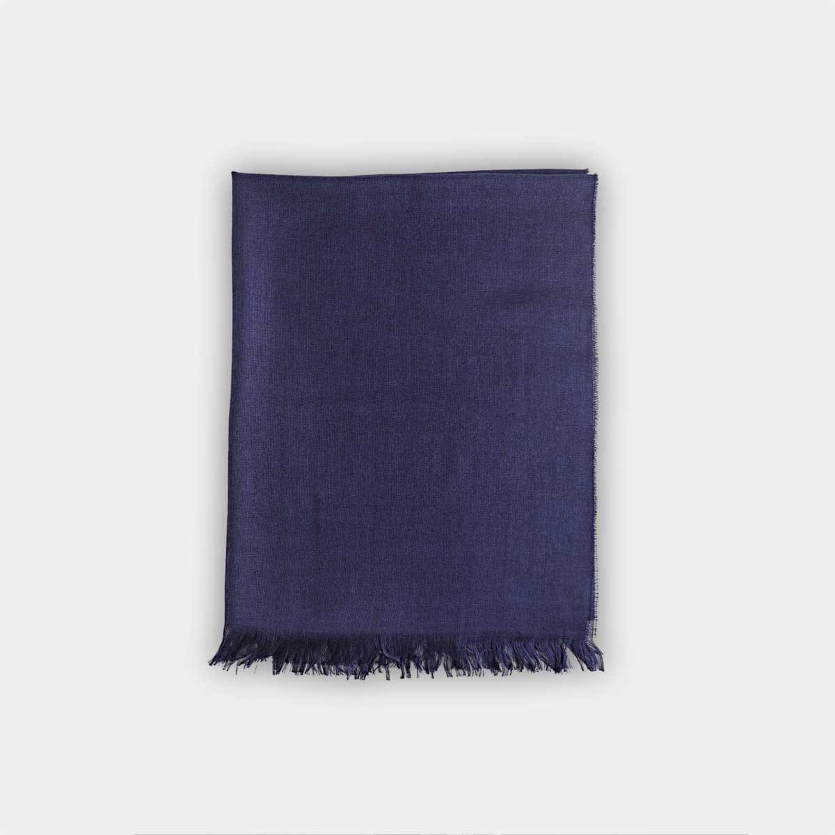 Plain Silk Cashmere Scarf
