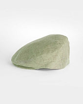 Linen Flat Cap