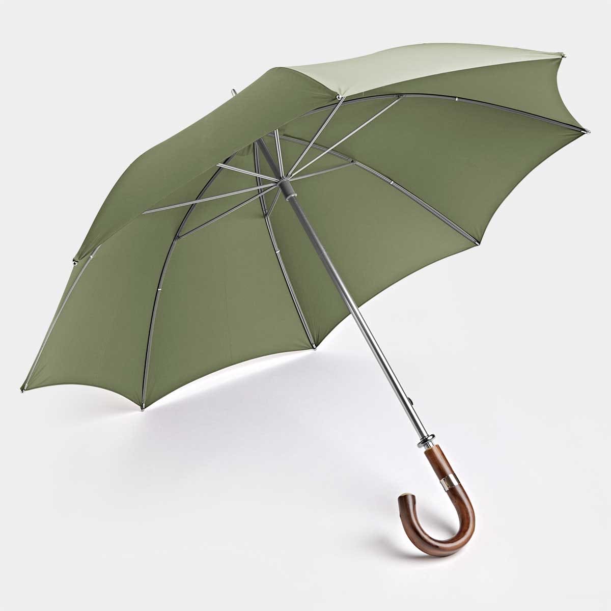 Plain Green Golf Umbrella