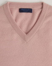 Light V Neck Cashmere Sweater