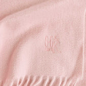 Plain Wide Width Pure Cashmere Scarf