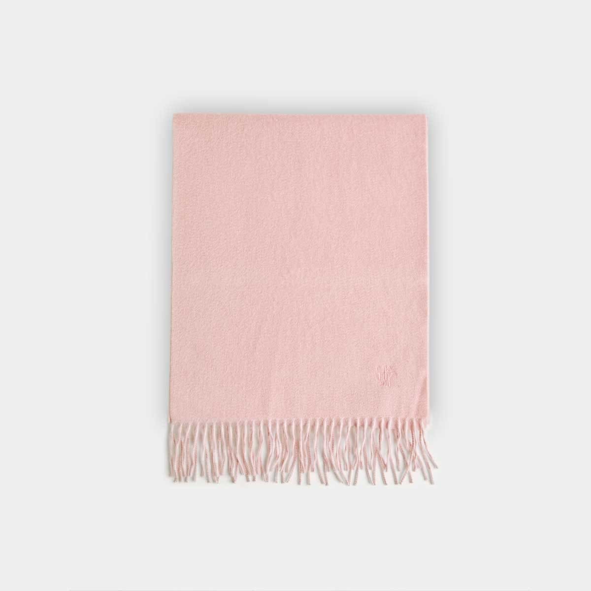 Plain Wide Width Pure Cashmere Scarf