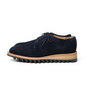 Plain Toe With Ripple Sole Suede Yuketen
