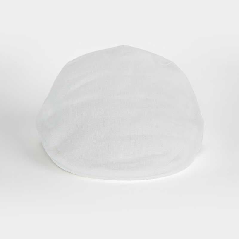 Linen Flat Cap
