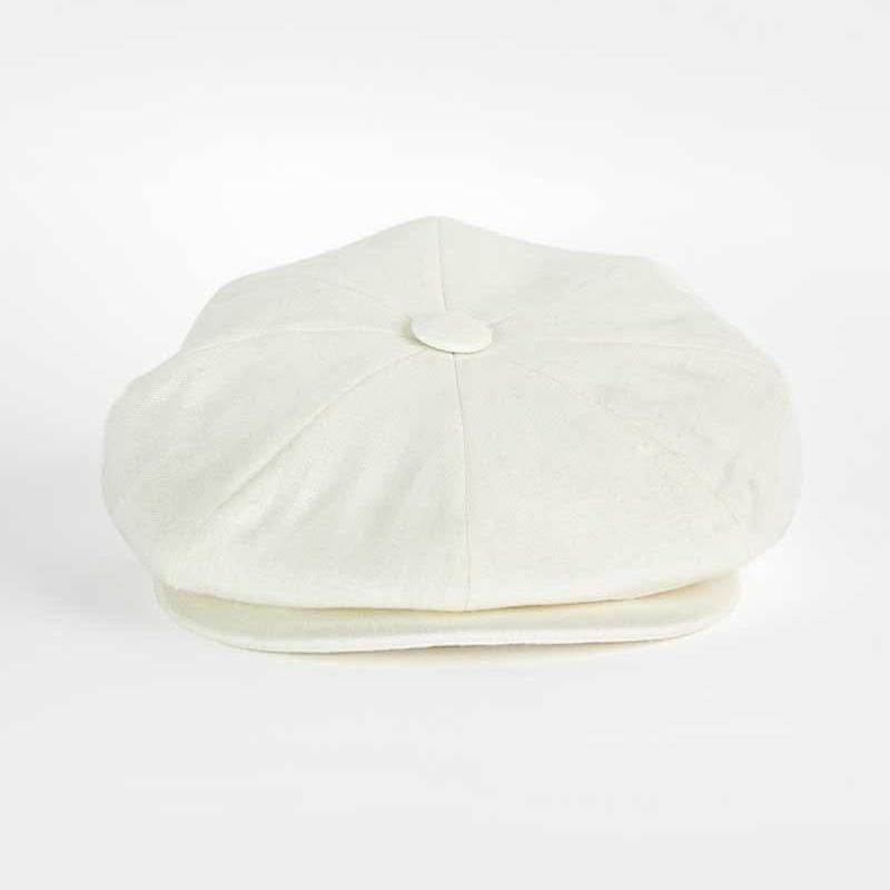 Linen Gatsby Cap