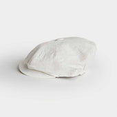 Plain Linen Gatsby Cap