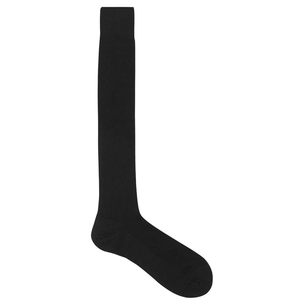 Plain Wool Long Socks In
