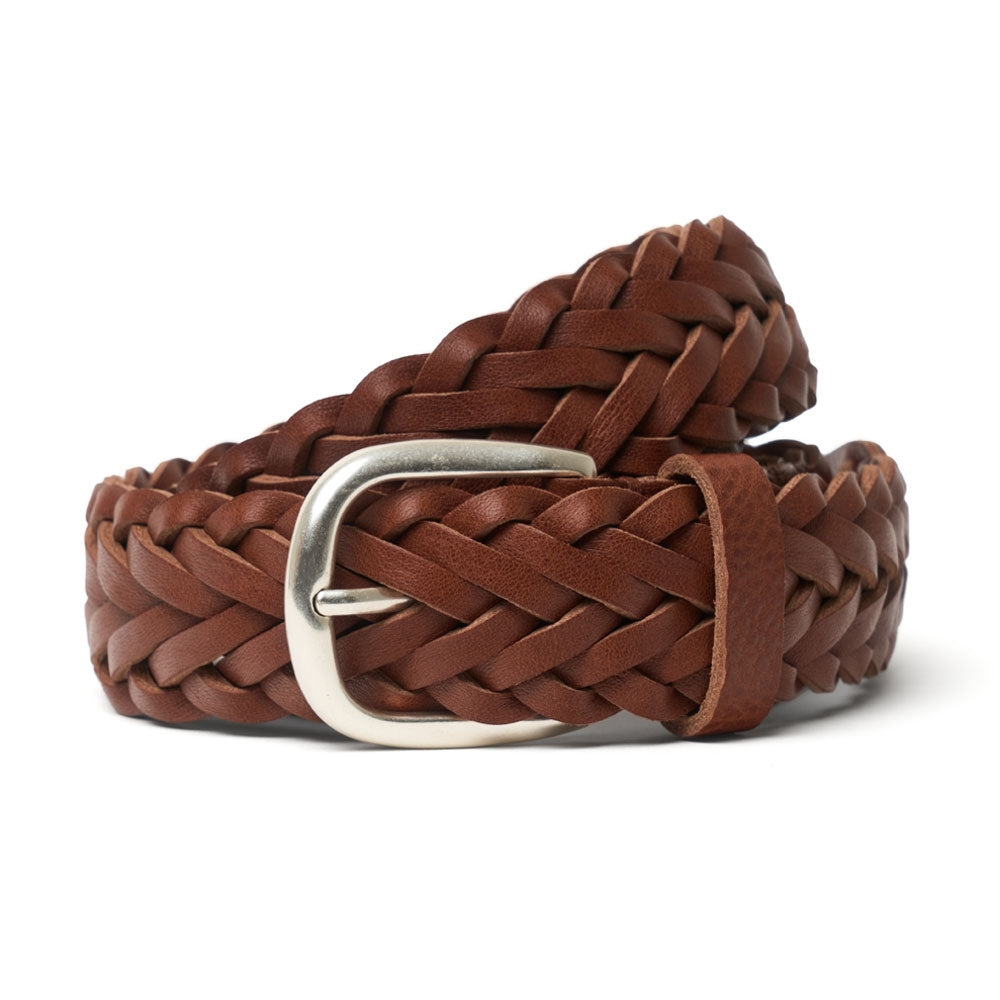 Plaited Siena Belt With Buckle