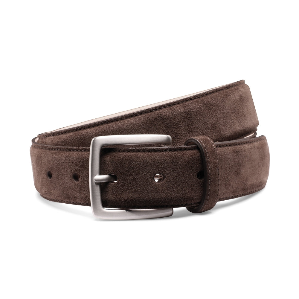 Plough Suede Belt With Buckle