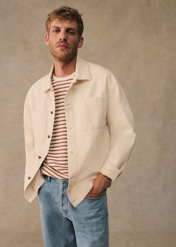 Bervin Jacket - Ecru