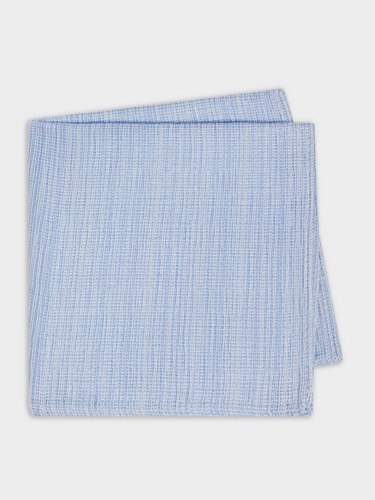 Pochette En Soie M Lang E Bleu Ciel Motif
