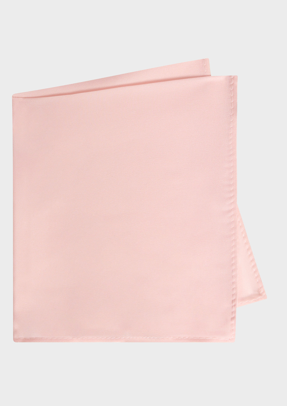 Pochette En Soie Unie Clair