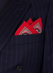 Pochette En Laine Et Soie