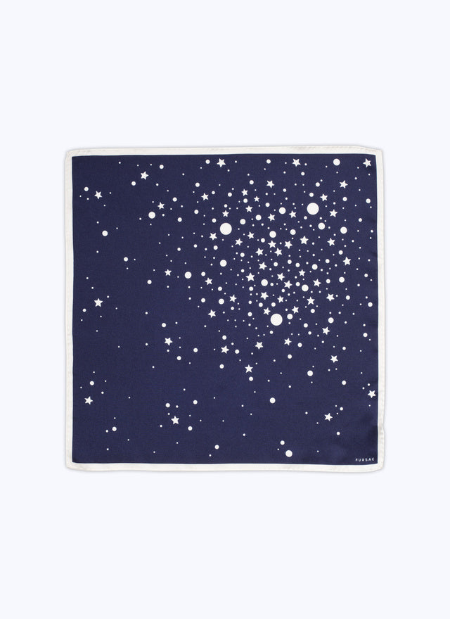 Pochette en twill de soie